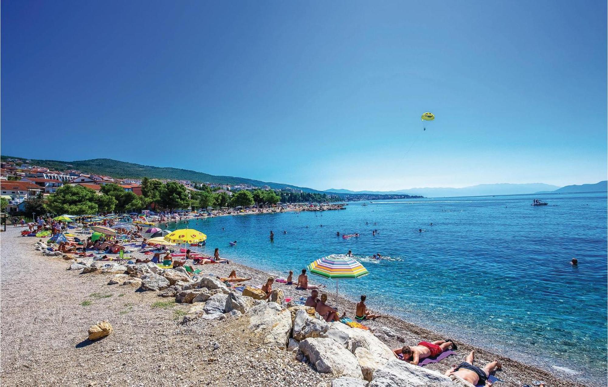 Cozy Apartment In Crikvenica With House Sea View Exterior foto